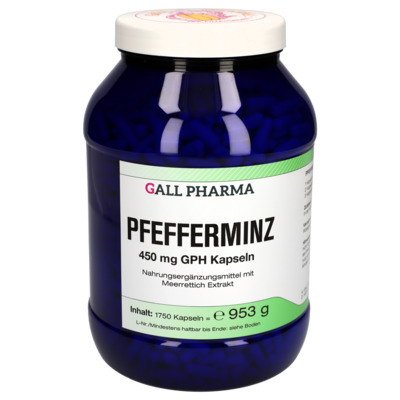 PFEFFERMINZ 450 mg GPH Kapseln