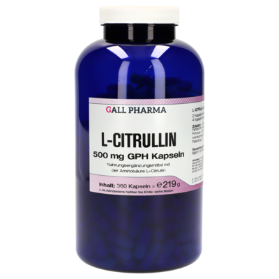 L-CITRULLIN 500 mg GPH Kapseln