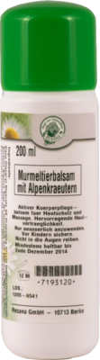 MURMELTIER BALSAM mit Alpenkräutern