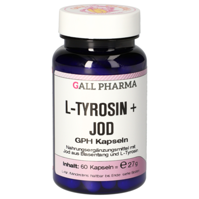 L-TYROSIN+JOD GPH Kapseln