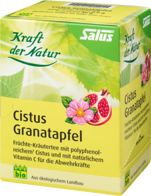 CISTUS GRANATAPFEL Tee Kraft der Natur Salus Fbtl.