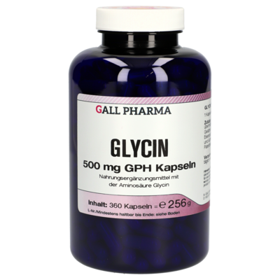 GLYCIN 500 mg GPH Kapseln