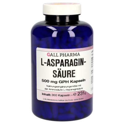 L-ASPARAGINSÄURE 500 mg GPH Kapseln