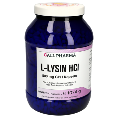 L-LYSIN 500 mg GPH Kapseln