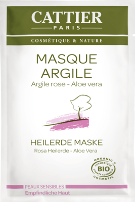 CATTIER rosa Heilerde Maske