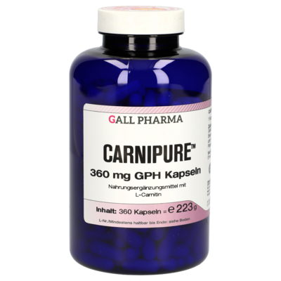 CARNIPURE 360 mg GPH Kapseln