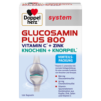 DOPPELHERZ Glucosamin Plus 800 system Kapseln