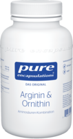 PURE ENCAPSULATIONS Arginin+Ornithin Kapseln