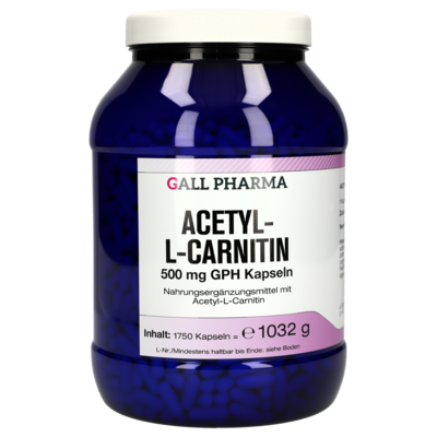 ACETYL-L-CARNITIN 500 mg GPH Kapseln