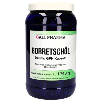 BORRETSCHÖL 500 mg GPH Kapseln