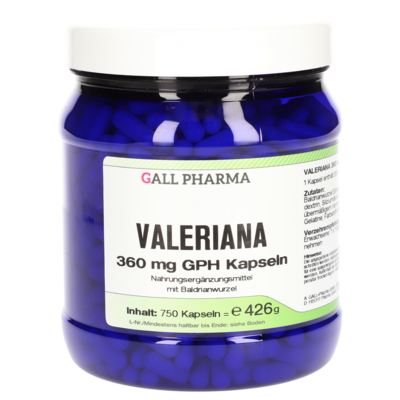 VALERIANA 360 mg GPH Kapseln