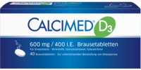 CALCIMED D3 600 mg/400 I.E. Brausetabletten