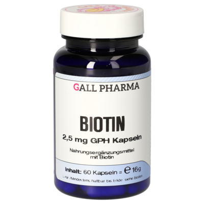 BIOTIN 2,5 mg GPH Kapseln