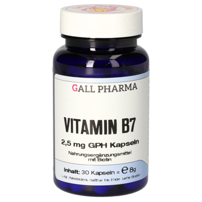 VITAMIN B7 2,5 mg GPH Kapseln