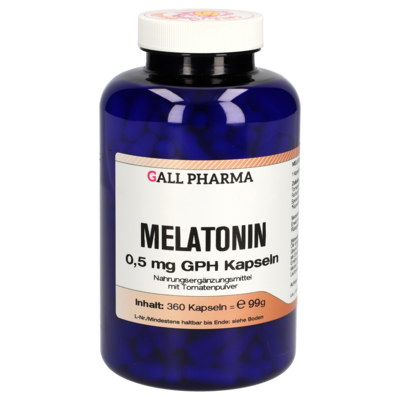 MELATONIN 0,5 mg GPH Kapseln