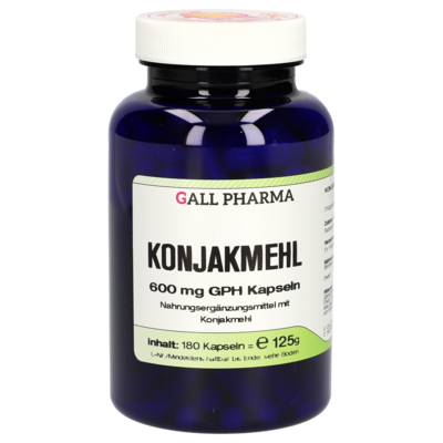 KONJAKMEHL 600 mg GPH Kapseln