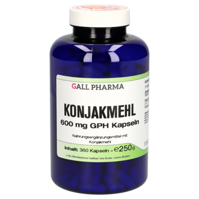 KONJAKMEHL 600 mg GPH Kapseln