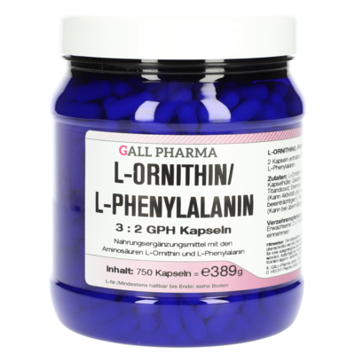 L-ORNITHIN/L-PHENYLALANIN 3:2 GPH Kapseln