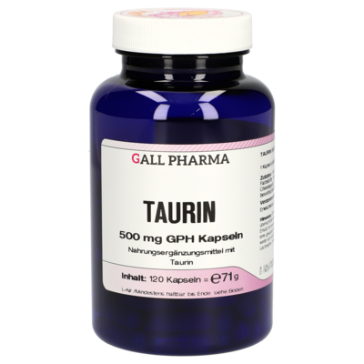 TAURIN 500 mg GPH Kapseln