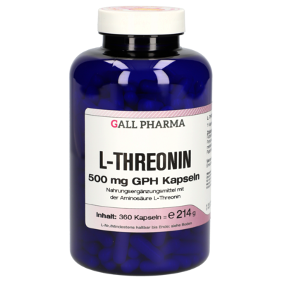 L-THREONIN 500 mg GPH Kapseln