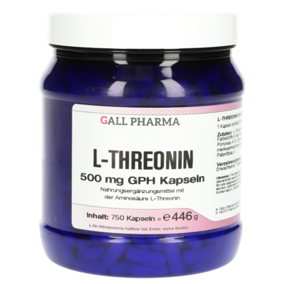 L-THREONIN 500 mg GPH Kapseln