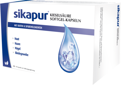 SIKAPUR Kieselsäure Softgel-Kapseln mit Biotin