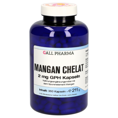 MANGAN CHELAT 2 mg GPH Kapseln