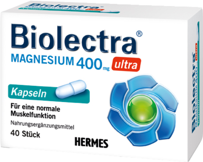 BIOLECTRA Magnesium 400 mg ultra Kapseln