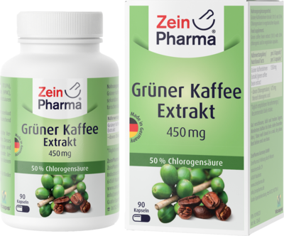 GRÜNER KAFFEE Extrakt 450 mg Kapseln