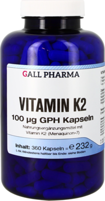 VITAMIN K2 100 µg GPH Kapseln