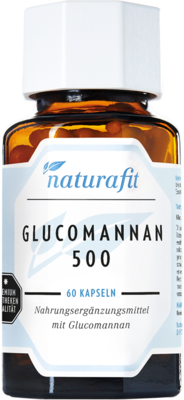 NATURAFIT Glucomannan 500 Kapseln