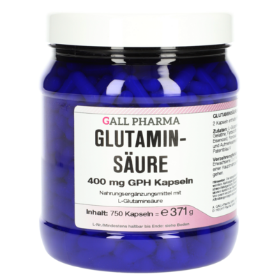 L-GLUTAMINSÄURE 400 mg GPH Kapseln