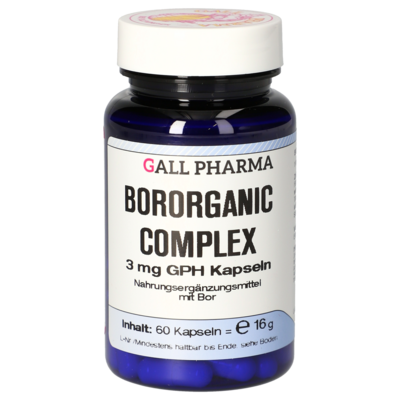 BORORGANIC complex 3 mg GPH Kapseln