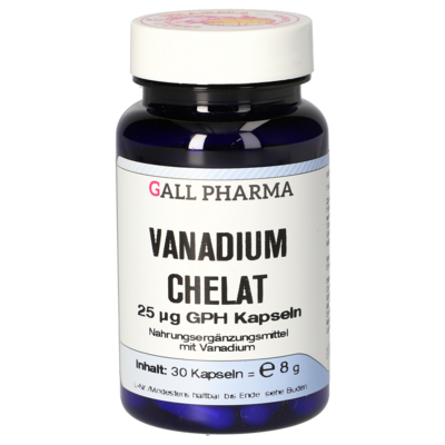 VANADIUM CHELAT 25 µg GPH Kapseln