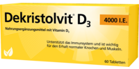 DEKRISTOLVIT D3 4000 I.E. Tabletten