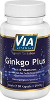 VIAVITAMINE Ginkgo Plus Kapseln