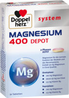 DOPPELHERZ Magnesium 400 Depot system Tabletten