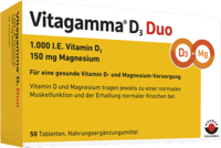 VITAGAMMA D3 Duo 1.000 I.E Vit.D3 150mg Magnes.NEM