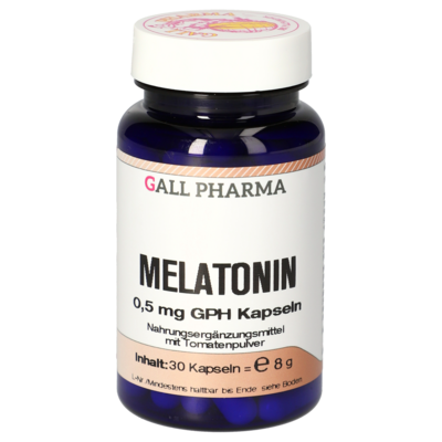 MELATONIN 0,5 mg GPH Kapseln