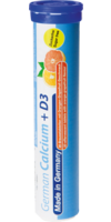 GERMAN Calcium+Vitamin D3 Brausetabletten