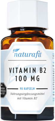 NATURAFIT Vitamin B2 100 mg Kapseln