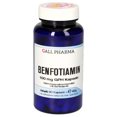 BENFOTIAMIN 100 mg GPH Kapseln