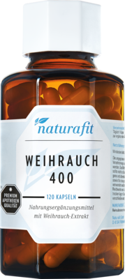 NATURAFIT Weihrauch 400 Kapseln