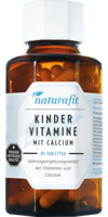 NATURAFIT Kindervitamine m.Calcium Lutschtabletten