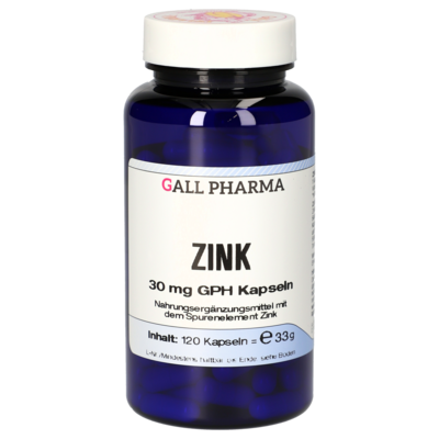 ZINK 30 mg GPH Kapseln