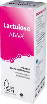 LACTULOSE AIWA 670 mg/ml Lösung zum Einnehmen