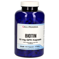 BIOTIN 10 mg GPH Kapseln