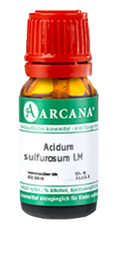 ACIDUM SULFUROSUM LM 10 Dilution