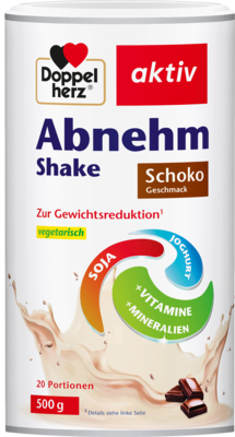 DOPPELHERZ Abnehm Shake Schoko Pulver