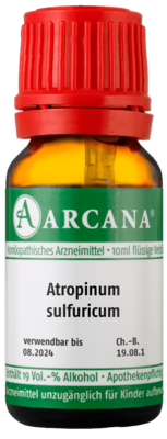 ATROPINUM SULFURICUM LM 1 Dilution